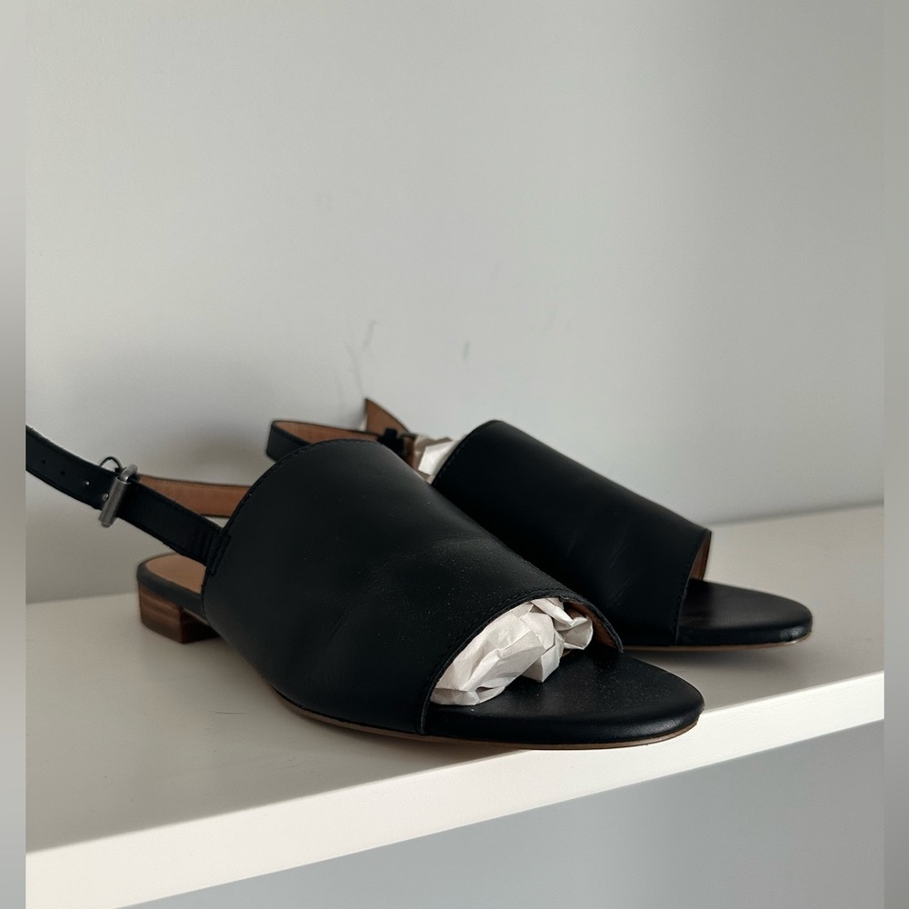 Madewell mules leather flats
